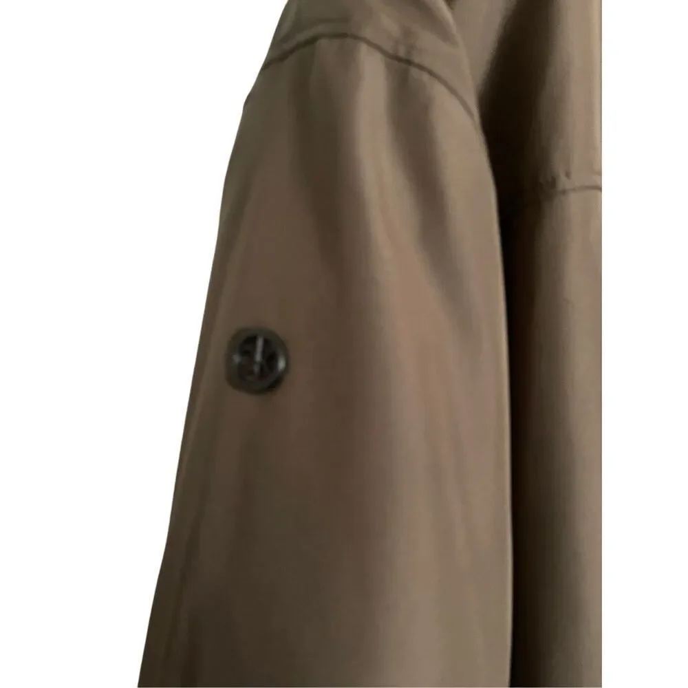 Calvin Klein Mens Brown Classic Midweight Stand Collar Jacket Size XL